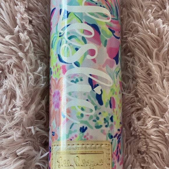 Lily Pulitzer inspired tumbler. Customizable with name! - Picture 3 of 4